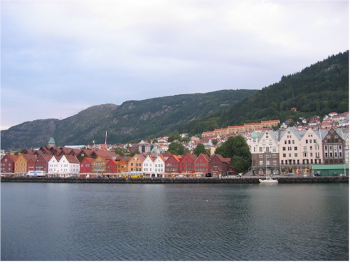 beautiful buildings of bergen